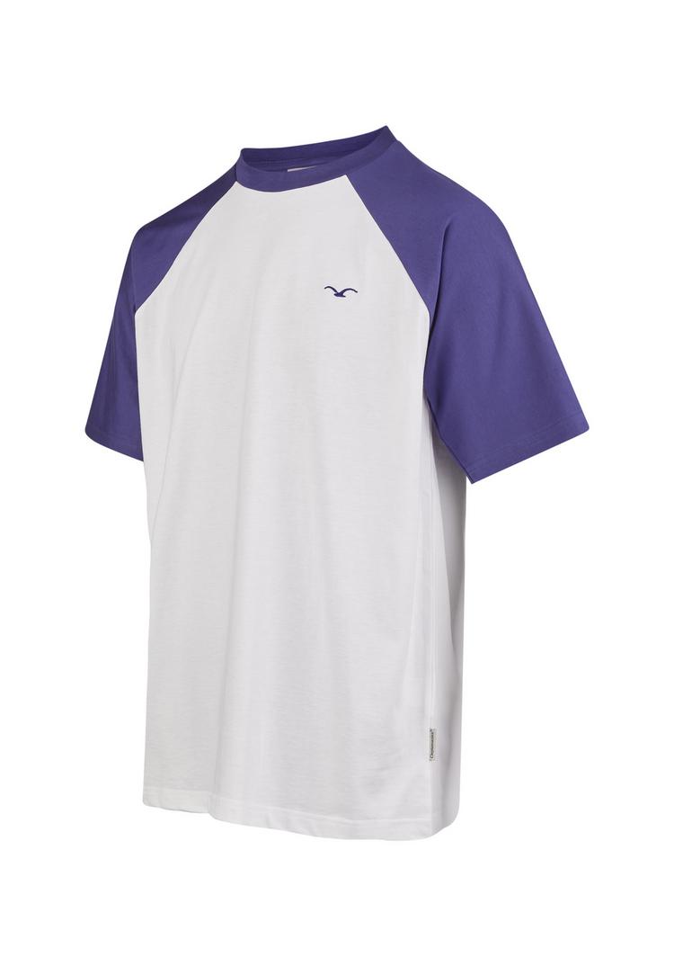 Cleptomanicx Cleptomanicx Boxy Tee Ligull College T-Shirt Herren - Skipper Blue - 0 | SportScheck