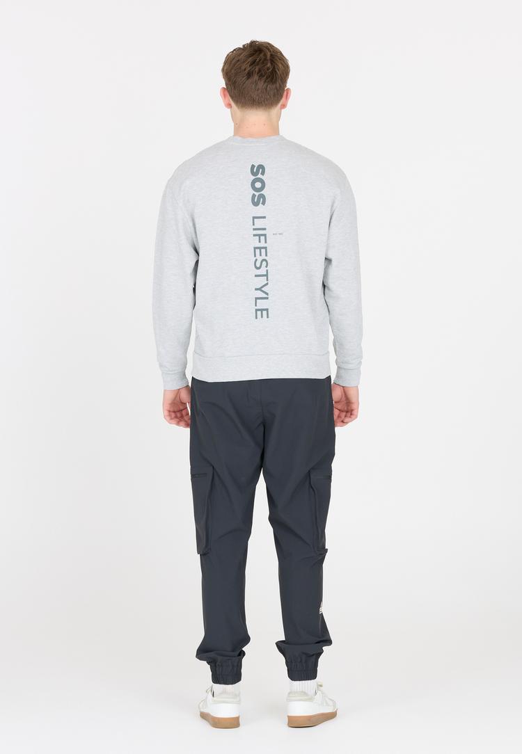 SOS SOS Bovec T-Shirt Herren - 1005 Light Grey Melange - 3 | SportScheck