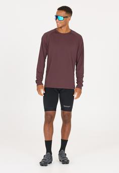 Rückansicht von Endurance Crusoe Langarmshirt Herren 4241 Fudge