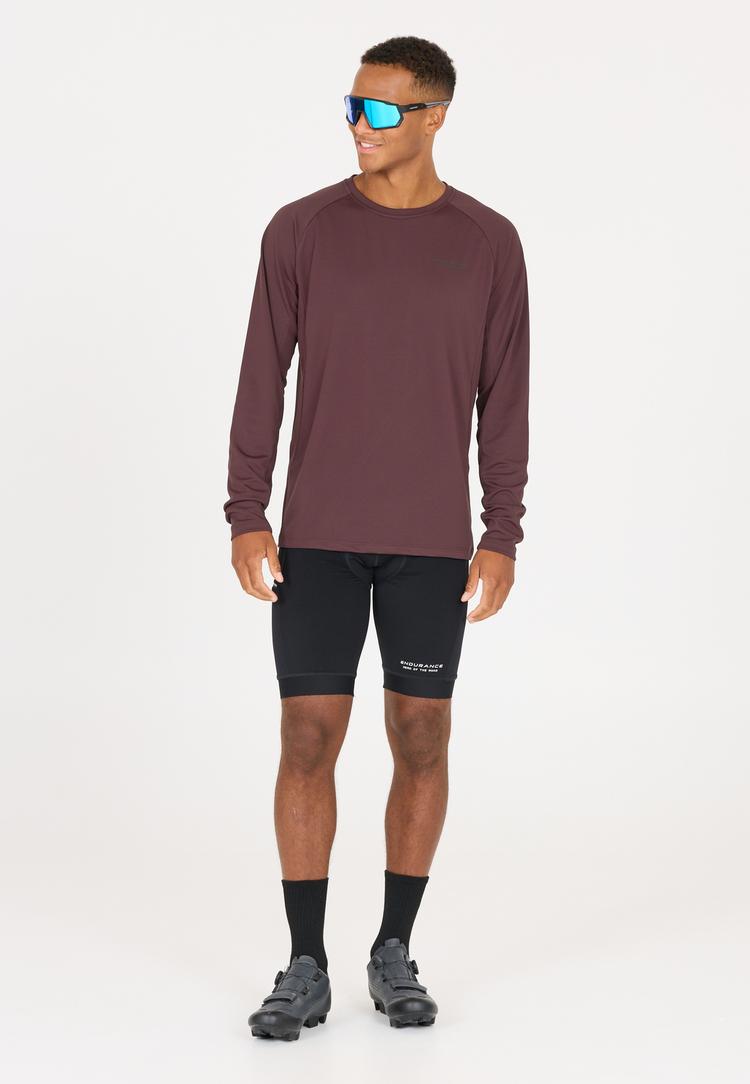 Endurance Endurance Crusoe Langarmshirt Herren - 4241 Fudge - 0 | SportScheck
