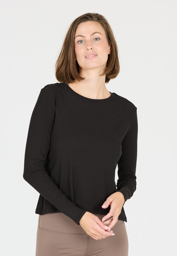 Athlecia Athlecia Mandes Langarmshirt Damen - 1001 Black - 1 | SportScheck