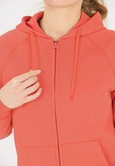 Rückansicht von Cruz Oklahoma Sweatjacke Damen 4124 Apricot Brandy