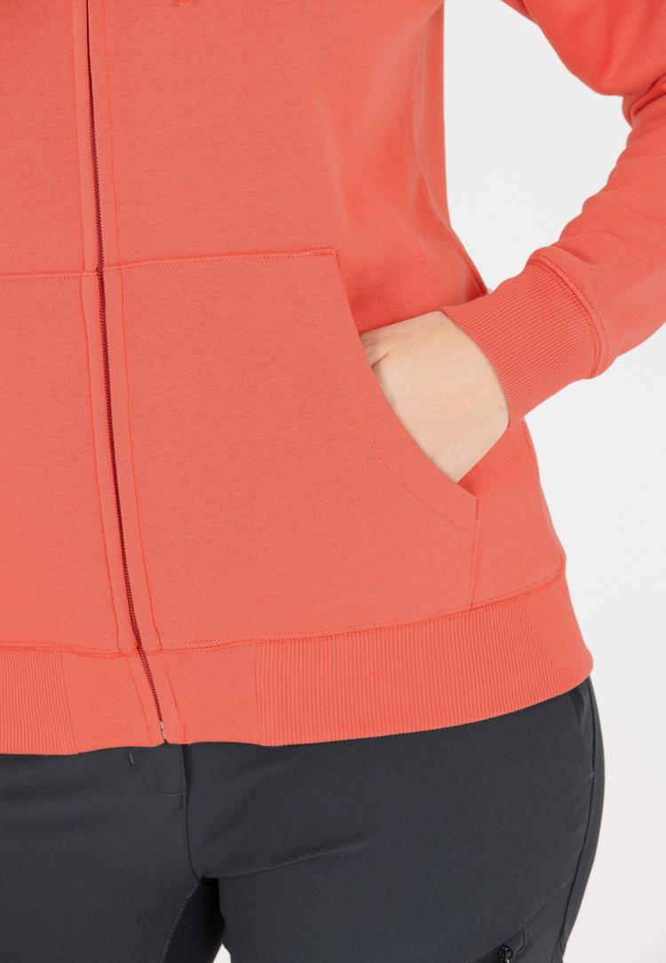 Cruz Cruz Oklahoma Sweatjacke Damen - 4124 Apricot Brandy - 1 | SportScheck