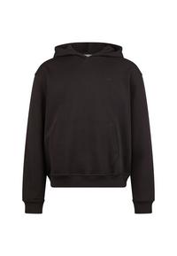 Cleptomanicx Boxy Hooded Ligull Boxy Crop Kapuzenshirt Herren - Black