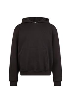 Cleptomanicx Boxy Hooded Ligull Boxy Crop Kapuzenshirt Herren Black