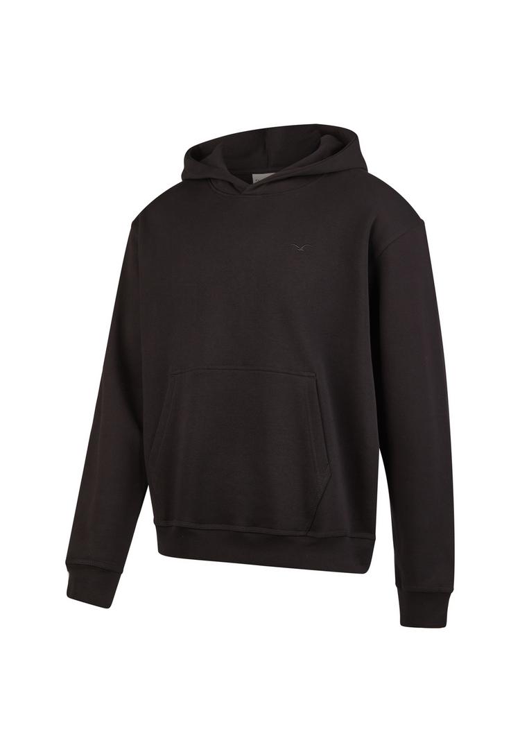 Cleptomanicx Cleptomanicx Boxy Hooded Ligull Boxy Crop Kapuzenshirt Herren - Black - 0 | SportScheck