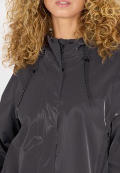 Rückansicht von Weather Report Muggy Regenjacke Damen 1016 Phantom
