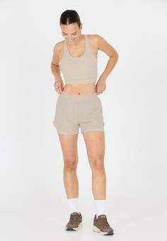 Rückansicht von Endurance Val Funktionsshorts Damen 1186 Moonstruck