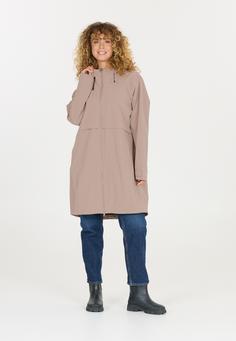 Rückansicht von Weather Report Daytan Regenjacke Damen 1061 Moon Rock
