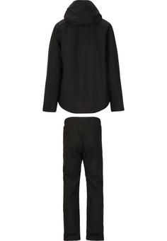 Weather Report Gust Jr. Regenanzug Kinder 1001 Black