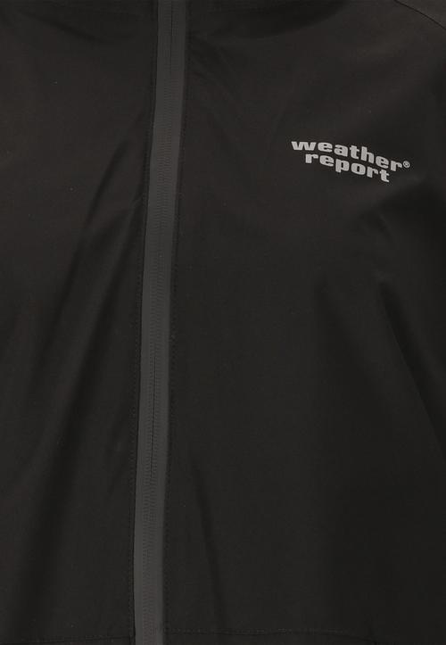 Rückansicht von Weather Report Gust Jr. Regenanzug Kinder 1001 Black