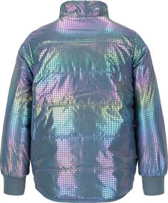 Rückansicht von ZigZag Tale Outdoorjacke Kinder 2253 China Blue