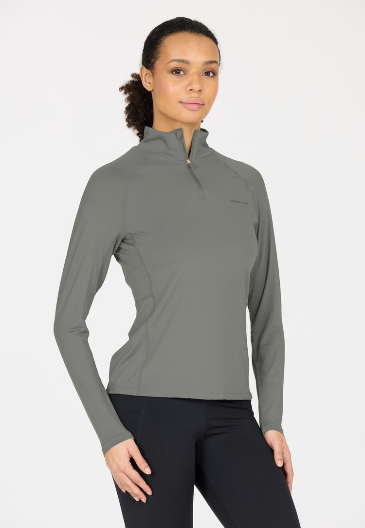 Endurance Endurance Chrissie Laufhoodie Damen - 3219 Sedona Sage - 2 | SportScheck