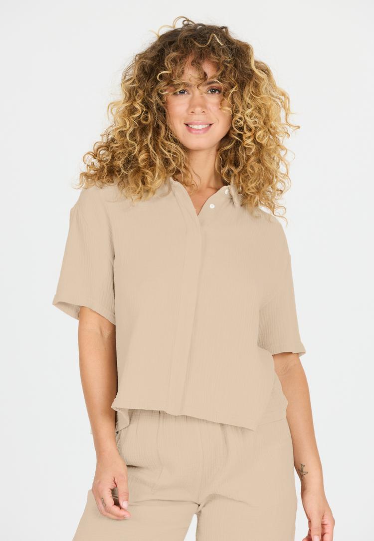 Cruz Cruz Melany Laufshirt Damen - 1265 Island Fossil - 1 | SportScheck