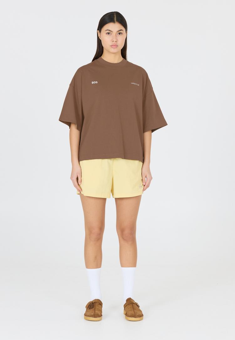 SOS SOS Iraya T-Shirt Damen - 1119 Shitake - 0 | SportScheck