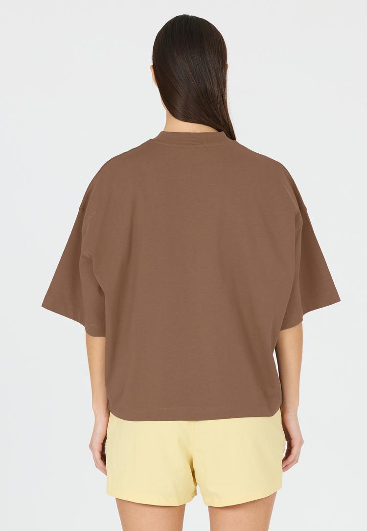 SOS SOS Iraya T-Shirt Damen - 1119 Shitake - 3 | SportScheck