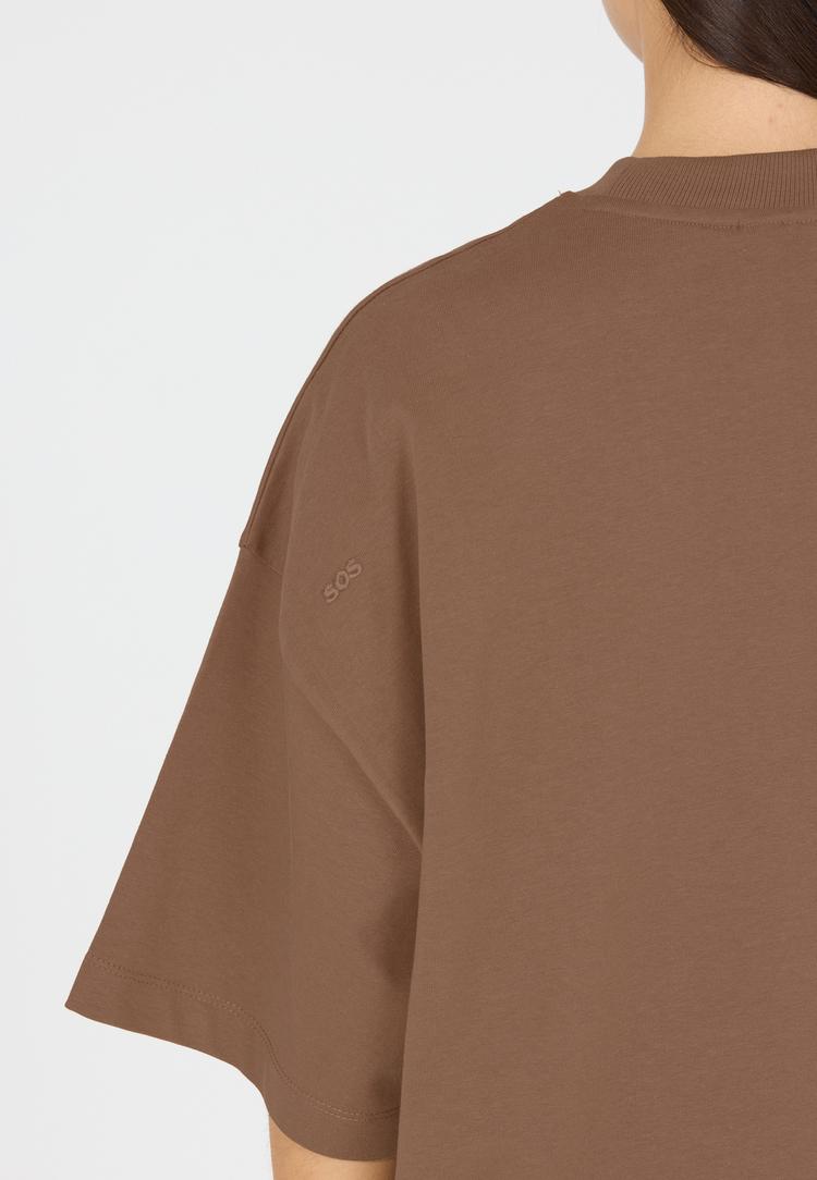 SOS SOS Iraya T-Shirt Damen - 1119 Shitake - 1 | SportScheck