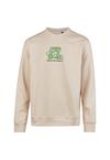 Cleptomanicx Embrace Football Longsweat Herren - Pumice Stone