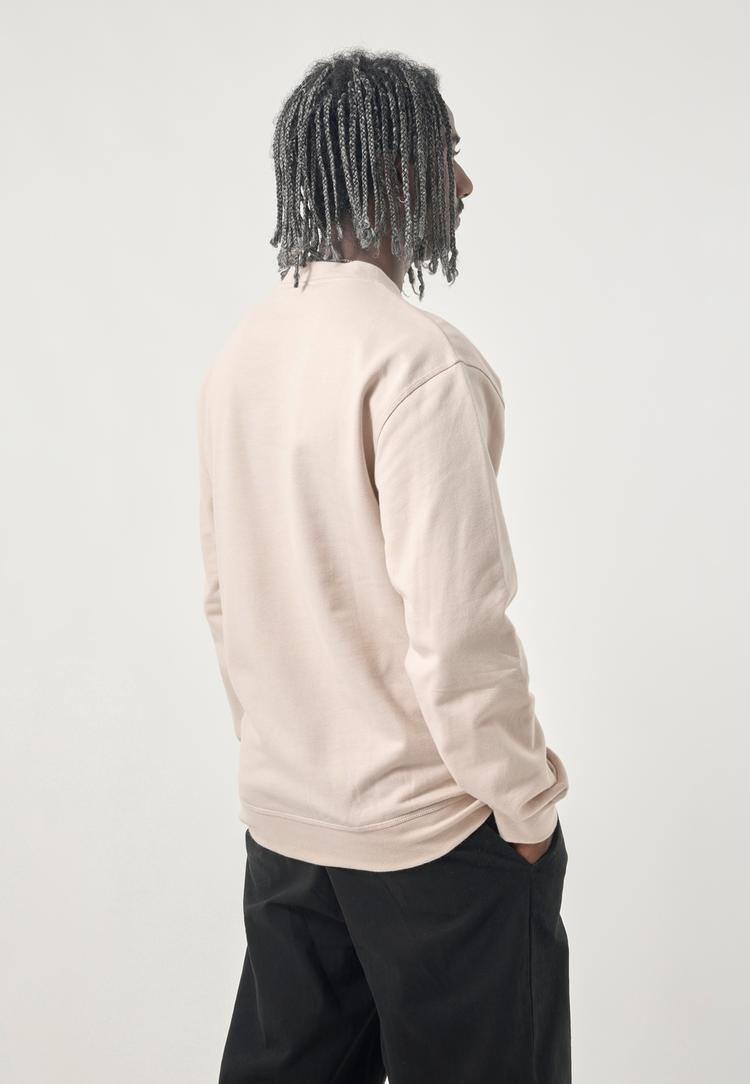 Cleptomanicx Cleptomanicx Embrace Football Longsweat Herren - Pumice Stone - 2 | SportScheck