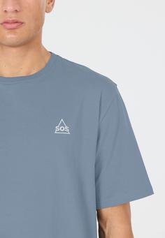 Rückansicht von SOS Mera T-Shirt Herren 2208 Windward Blue