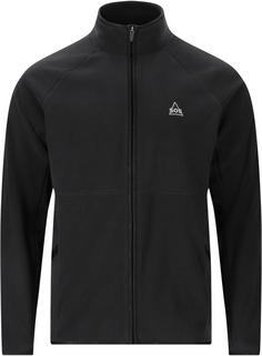 SOS Hakuba Fleecepullover Herren 1001 Black
