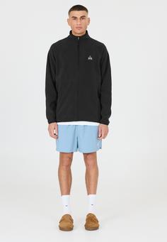 Rückansicht von SOS Hakuba Fleecepullover Herren 1001 Black