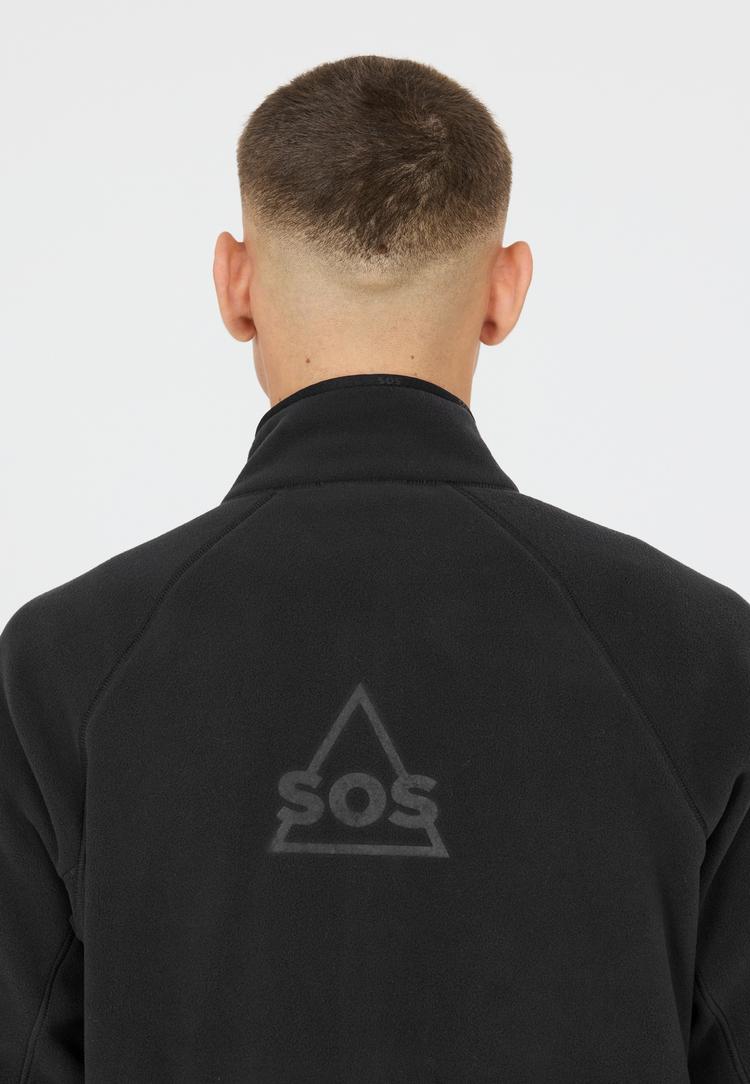 SOS SOS Hakuba Fleecepullover Herren - 1001 Black - 2 | SportScheck