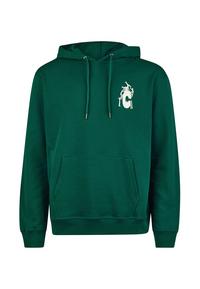 Cleptomanicx Collective Hoodie Herren - Rain Forest