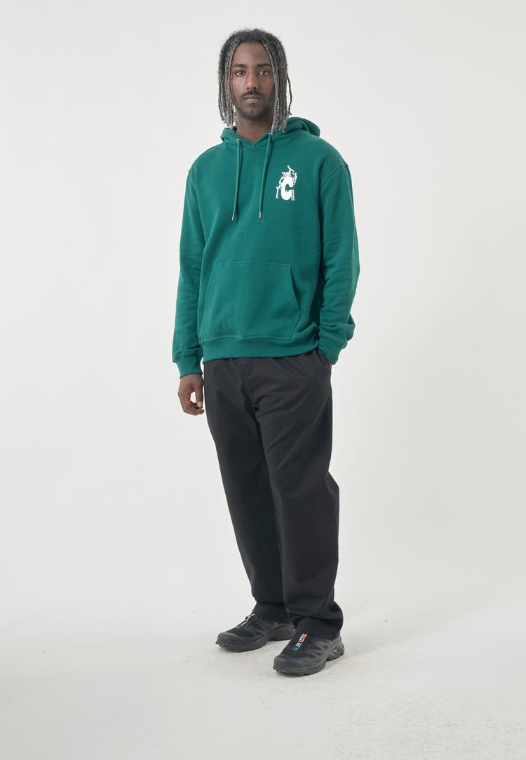 Cleptomanicx Cleptomanicx Collective Hoodie Herren - Rain Forest - 1 | SportScheck