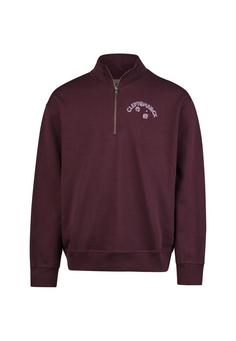 Cleptomanicx Boule & Pasti Sweatshirt Herren Plum Perfect