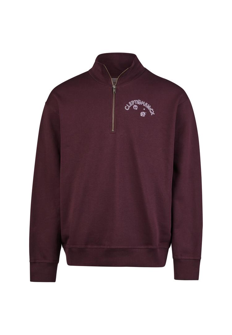 Cleptomanicx Cleptomanicx Boule & Pasti Sweatshirt Herren - Plum Perfect - 0 | SportScheck