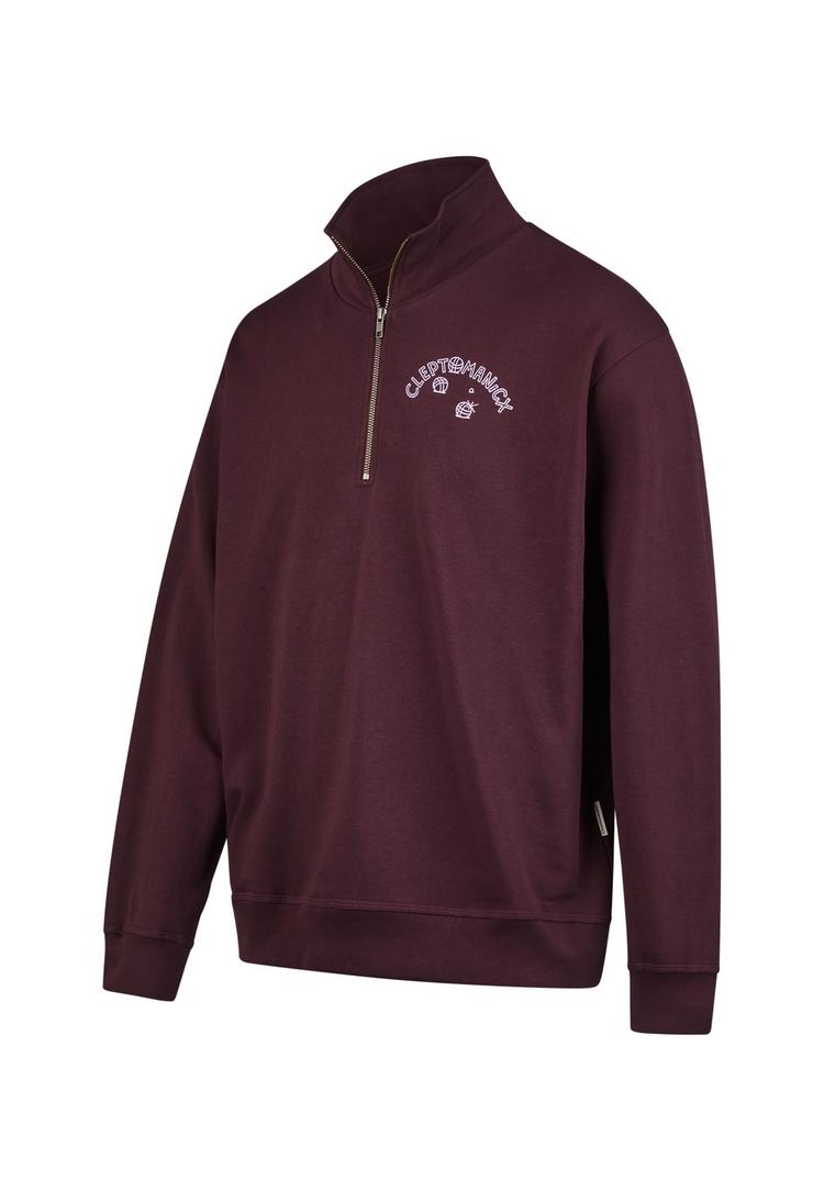 Cleptomanicx Cleptomanicx Boule & Pasti Sweatshirt Herren - Plum Perfect - 0 | SportScheck