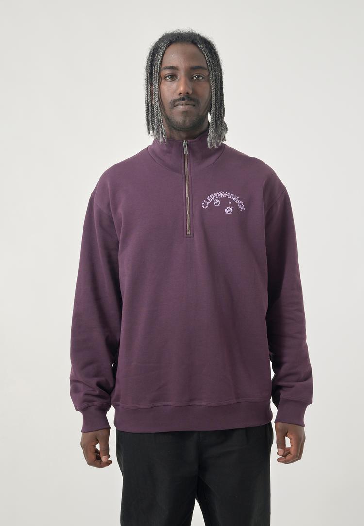 Cleptomanicx Cleptomanicx Boule & Pasti Sweatshirt Herren - Plum Perfect - 0 | SportScheck