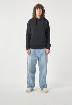 Rückansicht von Cleptomanicx Hooded Ligull Hoodie Damen Black