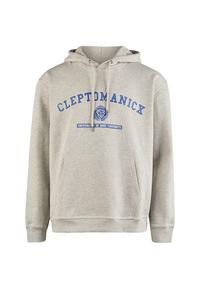 Cleptomanicx Classic Hooded Uni Hands Hoodie Herren - Light Heather Gray