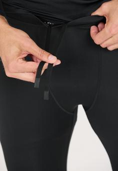 Rückansicht von Virtus Jasp Tights Herren 1001 Black