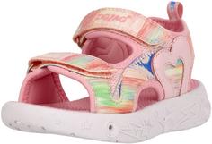Rückansicht von ZigZag Laccus Badelatschen Kinder 4094 Crystal Rose