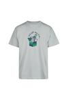 Cleptomanicx Classic Tee Surprise Printshirt Herren - Arctic Ice
