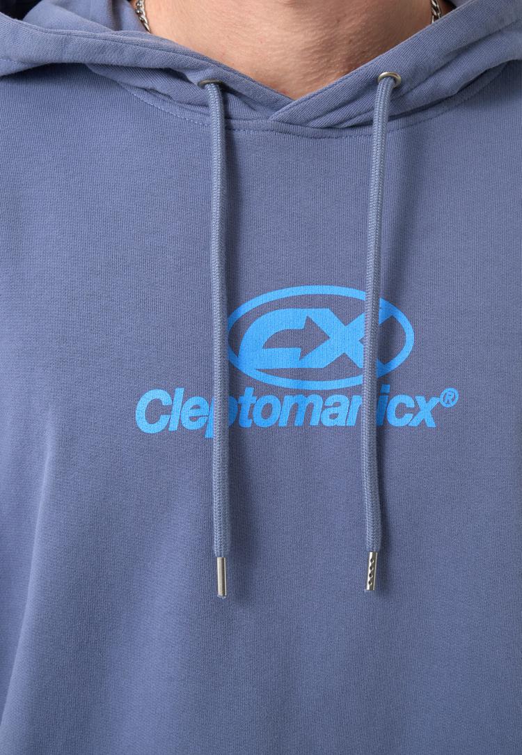 Cleptomanicx Cleptomanicx Classic Hooded Delivering Kapuzenshirt Herren - Nightshadow Blue - 1 | SportScheck