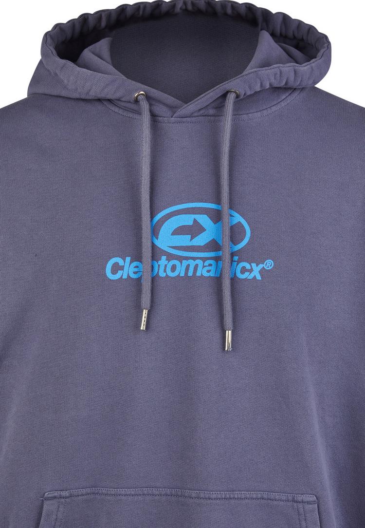 Cleptomanicx Cleptomanicx Classic Hooded Delivering Kapuzenshirt Herren - Nightshadow Blue - 2 | SportScheck