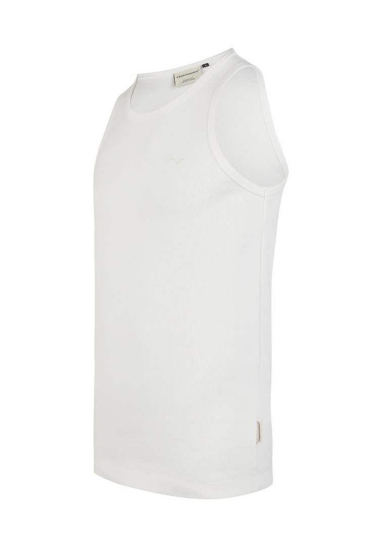 Cleptomanicx Cleptomanicx Tank Top Ligull T-Shirt Herren - White - 0 | SportScheck