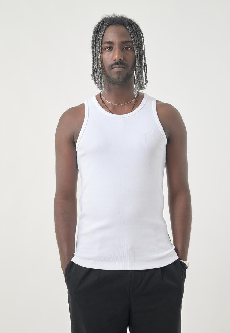 Cleptomanicx Cleptomanicx Tank Top Ligull T-Shirt Herren - White - 0 | SportScheck