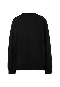 Rückansicht von Cleptomanicx Crewneck Ligull Longsweat Damen Black