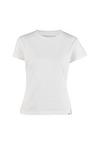 Cleptomanicx Slim Tee Ligull Slim T-Shirt Damen - White