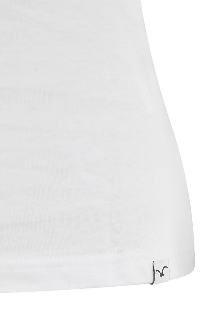 Cleptomanicx Cleptomanicx Slim Tee Ligull Slim T-Shirt Damen - White - 2 | SportScheck