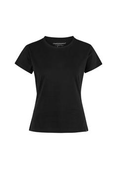 Cleptomanicx Slim Tee Ligull Slim T-Shirt Damen Black