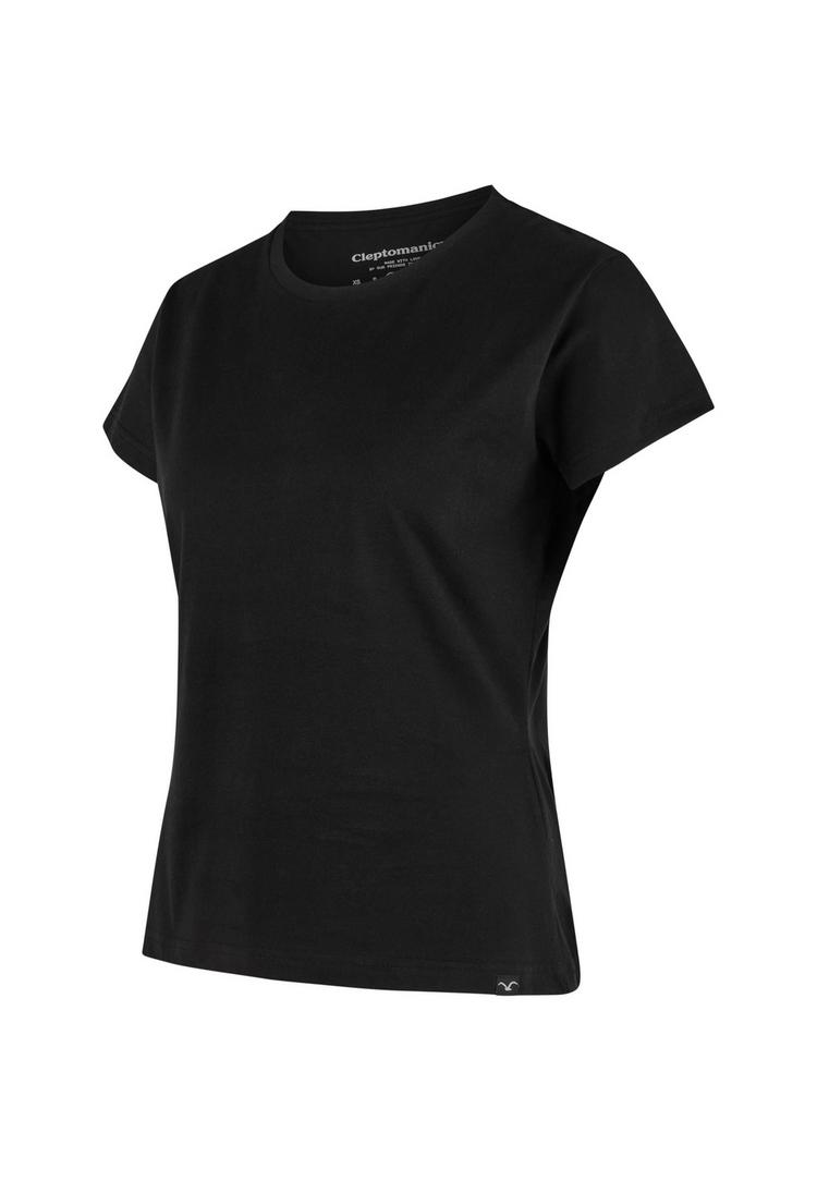 Cleptomanicx Cleptomanicx Slim Tee Ligull Slim T-Shirt Damen - Black - 0 | SportScheck