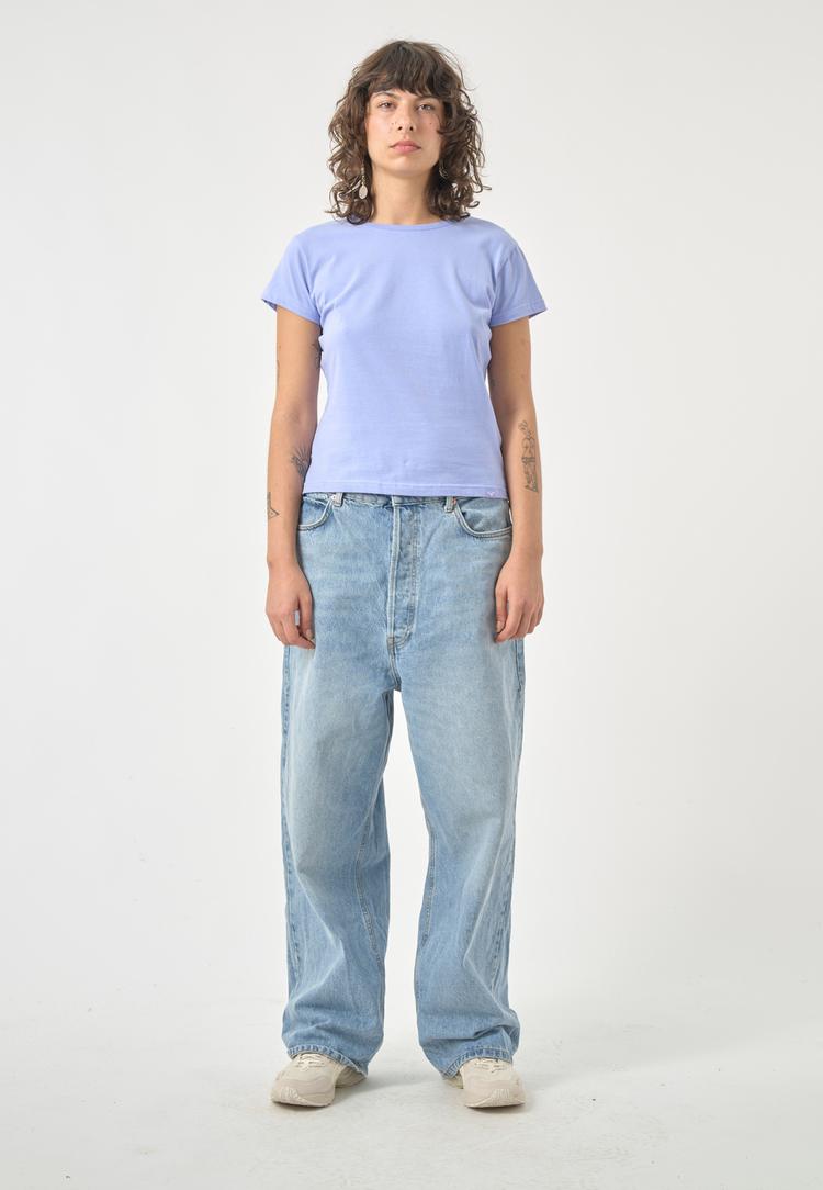 Cleptomanicx Cleptomanicx Slim Tee Ligull Slim T-Shirt Damen - Easter Egg - 0 | SportScheck