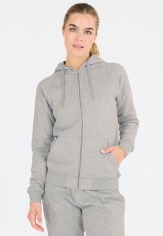 Rückansicht von Cruz Oklahoma Hoodie Damen 1005 Light Grey Melange