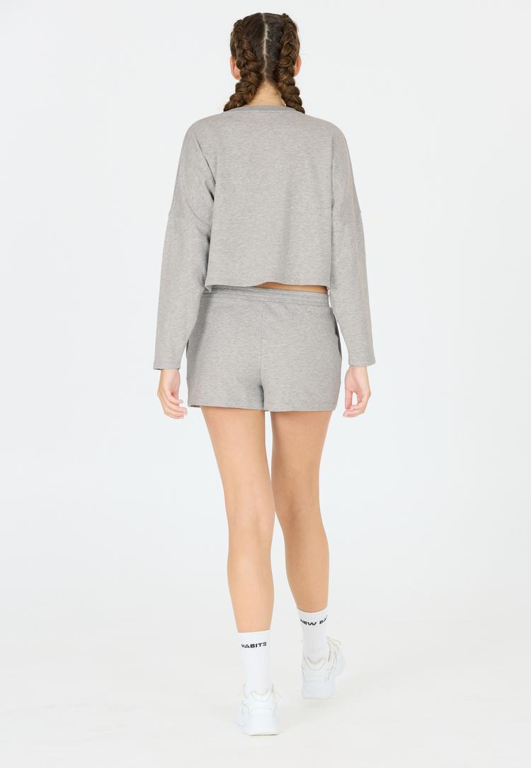 Les'Arcs Les'Arcs Clairen Sweatshirt Kinder - 1005 Light Grey Melange - 3 | SportScheck